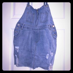 Overalls dress